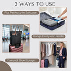 Shoe Bag for Travel, Portable Shoe Organizer, Storage Bag, Shoe Tote Bag for Women and Men