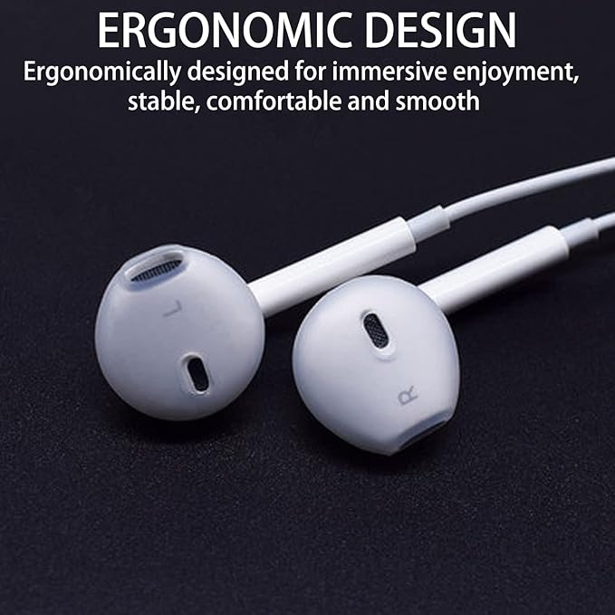EKIND 4 Pcs Ear Cover Anti-Slip Silicone Soft Replacement Sport Earbud Tips Compatible for iPhone 7 / 6S / 6 Plus / 5S / 5C / 5 Headphones Earphones Protective Accessories (Black)