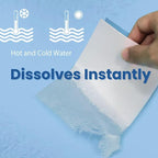 Travel Laundry Detergent Sheets Pack of 3 – Compact Laundry Sheets for Travel, Hand Wash or Machine Wash Detergent Strips for Sink Washing Clothes on Trips, Hotels & Cruises