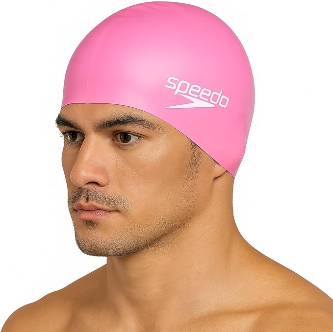 Speedo Elastomeric Solid Silicone Swim Cap