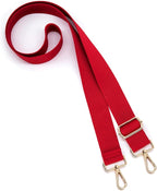S&loyoe Thickened Solid Color Purse Straps Replacement Crossbody Bag Strap Adjustable Wide Guitar Straps for Handbags 1.5inch