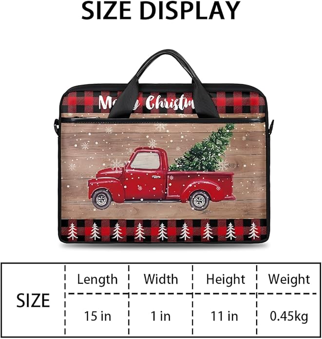Laptop Shoulder Bag for Women Men, Waterproof Computer Case Messenger Bag Briefcase for Business Office Travel