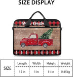 Laptop Shoulder Bag for Women Men, Waterproof Computer Case Messenger Bag Briefcase for Business Office Travel
