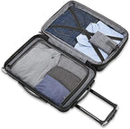 Samsonite Omni 2 Hardside 2 Piece Set - Includes Global Carry-On & Large Checked Suitcases - 360° Dual Spinner Wheels - Integrated TSA Lock & Expansion - Amazon Exclusive - Nova Teal