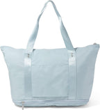 Baggallini Carryall Expandable Lightweight Travel Tote 22" Packable Folding Compact Nylon Washable Weekender w/Luggage Sleeve