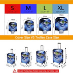 Travel Luggage Covers, Suitcase Protective Cover Fits 18"-30" (S(Fits 18”-22” Luggage))
