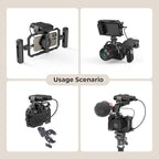 SMALLRIG Power Bank Holder, Power Bank Clamp Mount for Camera, Compatible with Width Range 2.1"–3.3" and Thickness Range 0.6"–1" Power Banks2790