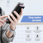 Portable Charger Power Bank 25,800mAh,5V/3A USB C in&Out Fast Phone Charging with Intelligent Smart IC,3 USB Port External Cell Phone Battery Pack Compatible with iPhone 17 16 15,Samsung,Android-Pink