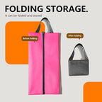 Travel Shoe Bag 4-Piece Men's and Women's Waterproof Nylon Zipper, Travel Shoe Storage Bag, Shoe Storage Bag