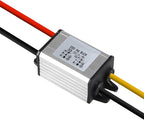 8-22V to 3-15V DC Converter Car Power Voltage, Waterproof DC 8-22V Step Down to DC 3-15V 3A Voltage Regulator Buck Converter Power Supply Step-Down Module Compatible with Vehicle Car Truck Volt