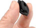 6 Pairs Ear Cover for AirPods 4,Anti Slip Ear Skin Tips Accessories Sport Ultra Thin Slim Soft Silicone Ear Tips Earbuds Gel Cover Compatible with AirPods 4th Generation (Black)