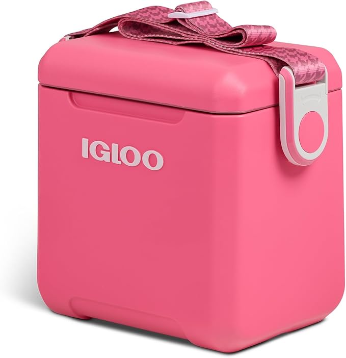 Igloo Tag Along Too Coolers | Insulated Hard Shell Picnic Style Cooler | Rolling Ice Chest