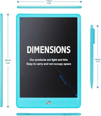 EooCoo Toddler Boy Toys, Kids Gifts, 10 Inch LCD Writing Tablet, Drawing Pad, No Mess Coloring Books for Kids, Travel Games, Gifts for Boys 4-6, Educational Toys for 3 4 5 6 7 Years Old Boys and Girls