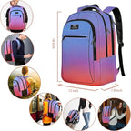 MATEIN Fashion Laptop Backpack 15.6 Inch, Anti Theft Slim Travel Backpack, Water Resistant Computer Bag for Men & Women