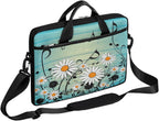 Laptop Shoulder Bag for Women Men, Waterproof Computer Case Messenger Bag Briefcase for Business Office Travel