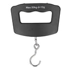 Jeanoko 50kg Digital Hanging Scales with LCD Display for Shopping and Fishing, ABS Material