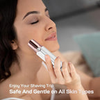 Facial Hair Removal for Women, Electric Painless Facial Hair Remover for Face, Chin, Lip with a Velvet Bag