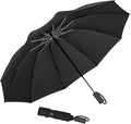 LANBRELLA Umbrella Windproof Compact Travel Umbrella Auto Open Close for Rain