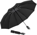 LANBRELLA Umbrella Windproof Compact Travel Umbrella Auto Open Close for Rain
