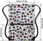 HOLYLUCK Drawstring Backpack Bag Sport Gym Sackpack
