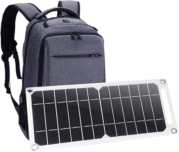 Portable 10W Solar Charger Flexible Solar Panel Power Charging Panel USB Interface for Mobile Phone Battery Recharge Power Systems