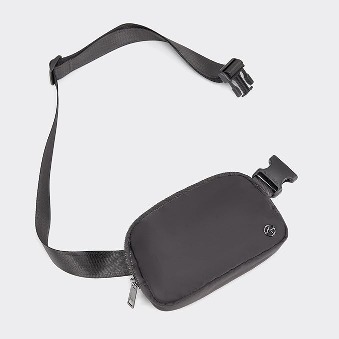 Pander Cross Body Fanny Pack for Women, Fashion Waist Packs, Crossbody Bags, Belt Bag with Adjustable Strap (Dim Grey).