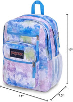 JanSport Laptop Backpack - Computer Bag with 2 Compartments, Ergonomic Shoulder Straps, 15” Laptop Sleeve, Haul Handle - Book Rucksack - Batik Wash