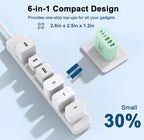 90W GaN USB C Charger Block [3 Pack],6-Port USB C Wall Charger Fast Charging 45W PD Power Adapter for MacBook Air/iPad Pro/iPhone 17Pro Max/Samsung Galaxy S24 Ultra/Tabs for Home Travel