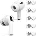 [5 Pairs] for AirPods Pro 3 Ear Tips Cover [Fit in Case], Soft Silicone AirPod Pro 3 Ear Cover Anti Slip Air Pod pro 3 Accessories Compatible with AirPods Pro 3rd Generation Earbuds 2025 (White)