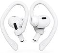 Ear Hooks 2 Pairs for AirPods Pro 2 & 1, AirPods 4 & 3, Anti-Slip Comfortable Fit, Ergonomic Design, Accessories (Small, White)