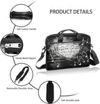 Laptop Shoulder Bag for Women Men, Waterproof Computer Case Messenger Bag Briefcase for Business Office Travel
