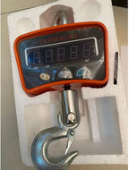 Heavy Duty Electronic Hanging Scale for Suitcases, Industrial Strength Luggage with Hook Travel and Shipping Needs (Blue 500KG)
