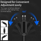 60W Fast Charging Car Charger for iPhone, 4-in-1 Retractable Phone Charger, Travel Essentials, Gifts for Women Men, Car Accessories for Women Men, for iPhone 14 13