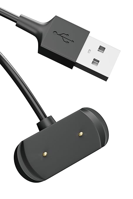 3.3ft Charger for Amazfit Bip 5,Bip 3,Bip 3 Pro,Bip U,GTS 4 Mini,GTS 2,GTS 2 Mini,GTR 2,GTR Mini/2e,T-Rex Pro,Active,USB Replacement Smart Watch Charger for Amazfit Accessories