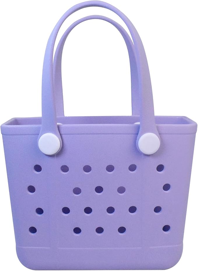 Lightweight Extra large Rubber Beach Bag Small mini Tote Bag for Gym Waterproof medium Open Handbag for Pool Sports