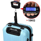 Luggage Weight Scale, 50kg Digital Luggage Scale Portable Suitcase Scale Handheld Electronic Scales Backlight Digital Display Travel Accessories,for Travel