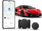 GPS Tracker for Vehicles,Magnetic Waterproof Car Tracker, No Monthly fees, Mini Portable GPS Tracker for Cars, Trucks, Motorcycle, Anti-Theft（Android Only）