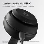 Beats Studio Pro Premium Wireless Over-Ear Headphones- Up to 40-Hour Battery Life, Active Noise Cancelling, Great for Travel & Commuting, USB-C Lossless Audio, Apple & Android Compatible -Black