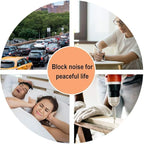 Quality Foam Earplugs 200 Pair - 32dB Noise Cancelling Soft High Decibel Ear Plugs for Noise Reduction Ear Protection Construction Loud Music Shooting Guns Work Safety Hearing Protection Ear Plugs