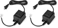 AGPtEK Voltage Converter Transformer 110/120V to AC 12V/5A, 60-Watt Waterproof Power Supply Converter for Swimming Pool Light, Water Pump, Outdoor Light, Spotlights (Pack of 2)
