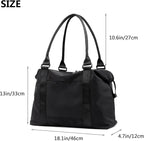 forestfish Duffle Tote Bag Weekender Bags For Women Travel With Trolley Sleeve | Travel