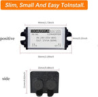 DC Converter 24V to 12V 5A 60W, Voltage Converter Step Up DC Power Adapter Waterproof Heavy Duty Transformer for Car Truck Vehicle Boat Motor Solar System