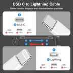 4 Pack Usbc to Lightning Cable for Apple iPhone 14/13/12 Fast Charger Cord 6ft [Apple MFi Certified],USB Type C to Lightning Cord 6 Ft Apple Phone Charging Cable Wire for Apple iPhone14 13 12 Pro Max