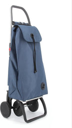 Rolser I-Max MF 4 Wheel Foldable Shopping Trolley - Denim