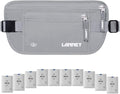 Money Belt for Travel Women and Men Slim Hidden Travel Wallet with RFID Blocking