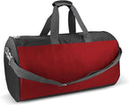 C&F BOGMOST Small Travel Duffel Bag Foldable Waterproof Gym Bag for Gym Beach Swim Bag Men Women Duffle Bag Lightweight Oxford Cloth Sports Bag-Purplish Red