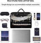 Laptop Shoulder Bag for Women Men, Waterproof Computer Case Messenger Bag Briefcase for Business Office Travel