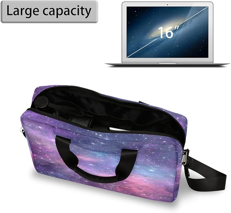 Cute Laptop Shoulder Bag for Women Men, Computer Laptop Bag Laptop Sleeve Case Laptop Satchel Briefcase Carrying Bag QA-1