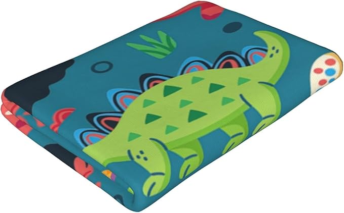 COMFAR Dinosaur Beach Towels for Boys Kids Beach Towels Bulk Toddler for Travel Pool Personalized Microfiber Oversized Quick Dry Pool Towel 30"x 60"