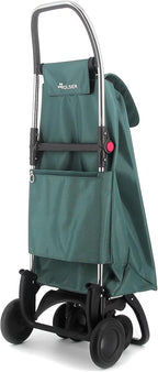 Rolser I-Max MF 4 Wheel 2 Swivelling Foldable Shopping Trolley - Sea Coast
